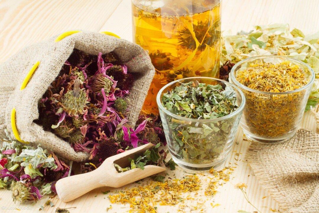 Medicinal herbs for the folk treatment of psoriasis on the elbows